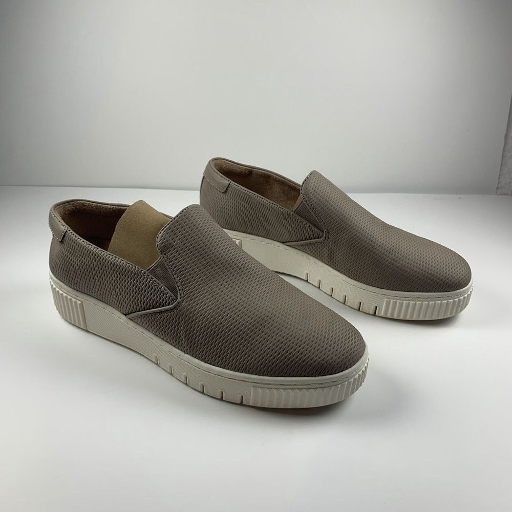 SOUL Naturalizer G1666S0020 Tia Sneakers Women's Size 10W Mushroom Slip On Shoes
